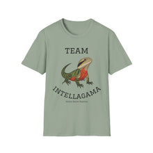 Load image into Gallery viewer, Team Intellagama- An Australian Water Dragon Lovers New Favorite Unisex Softstyle T-Shirt