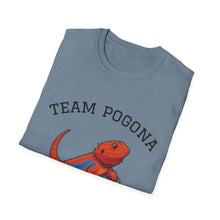 Load image into Gallery viewer, Team Pogona - A Bearded Dragon Lovers New Favorite Unisex Softstyle T-Shirt