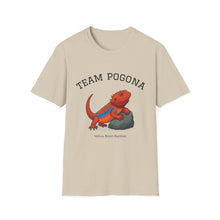 Load image into Gallery viewer, Team Pogona - A Bearded Dragon Lovers New Favorite Unisex Softstyle T-Shirt