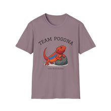 Load image into Gallery viewer, Team Pogona - A Bearded Dragon Lovers New Favorite Unisex Softstyle T-Shirt
