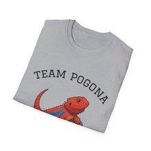 Load image into Gallery viewer, Team Pogona - A Bearded Dragon Lovers New Favorite Unisex Softstyle T-Shirt