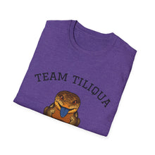 Load image into Gallery viewer, Team Tiliqua T-Shirt — Blue-Tongued Skink Lover Super Soft Tee