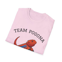 Load image into Gallery viewer, Team Pogona - A Bearded Dragon Lovers New Favorite Unisex Softstyle T-Shirt
