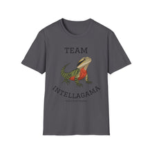 Load image into Gallery viewer, Team Intellagama- An Australian Water Dragon Lovers New Favorite Unisex Softstyle T-Shirt
