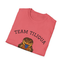 Load image into Gallery viewer, Team Tiliqua T-Shirt — Blue-Tongued Skink Lover Super Soft Tee
