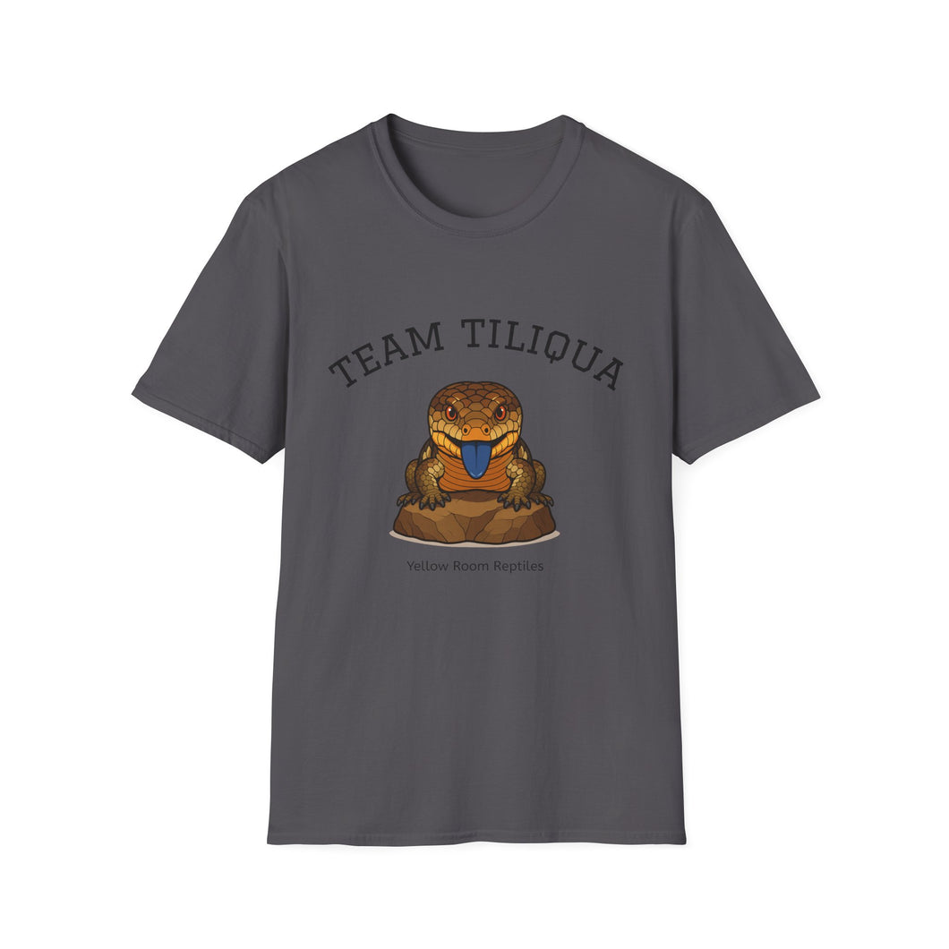 Team Tiliqua T-Shirt — Blue-Tongued Skink Lover Super Soft Tee
