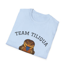 Load image into Gallery viewer, Team Tiliqua T-Shirt — Blue-Tongued Skink Lover Super Soft Tee
