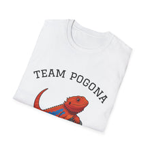 Load image into Gallery viewer, Team Pogona - A Bearded Dragon Lovers New Favorite Unisex Softstyle T-Shirt
