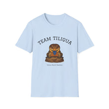 Load image into Gallery viewer, Team Tiliqua T-Shirt — Blue-Tongued Skink Lover Super Soft Tee
