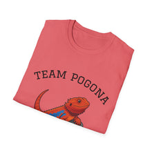 Load image into Gallery viewer, Team Pogona - A Bearded Dragon Lovers New Favorite Unisex Softstyle T-Shirt
