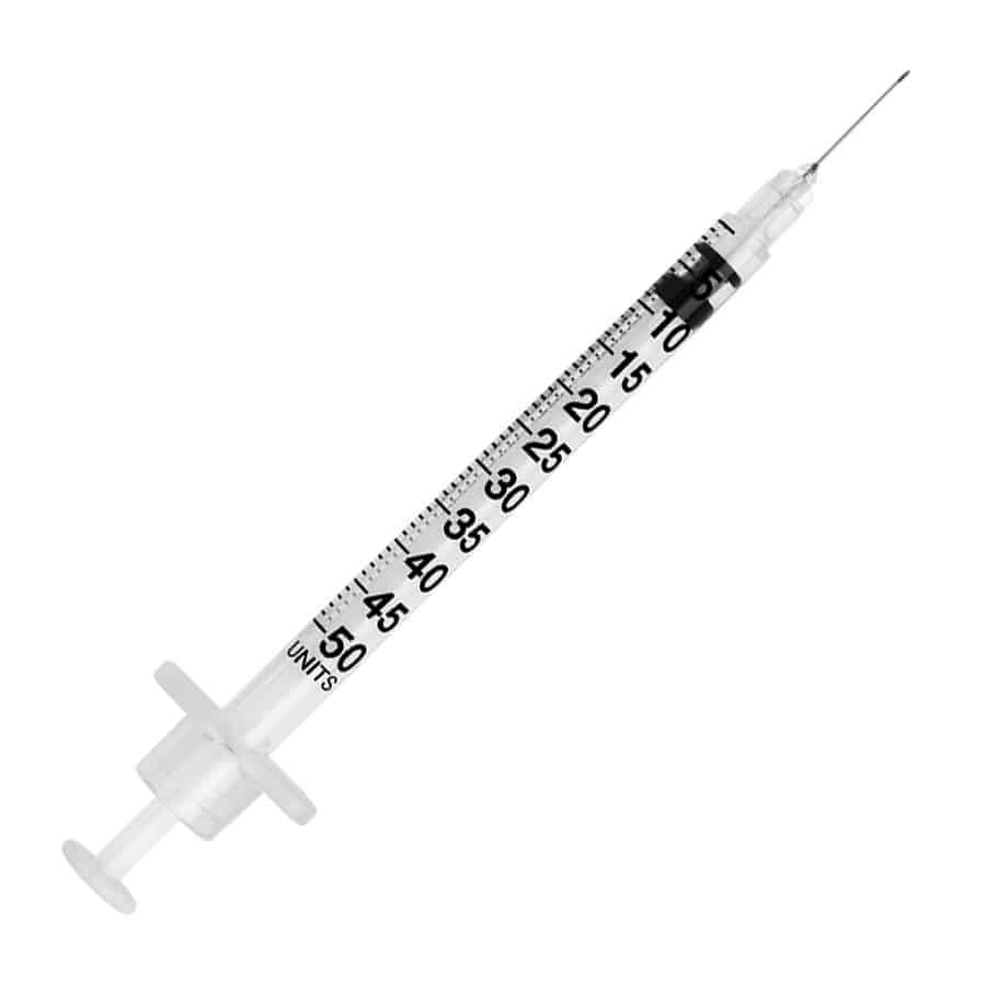 .5cc  1/2 mL Injection Syringe
